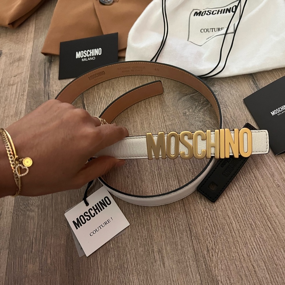 Authentic Moschino Milano belt (NEW)